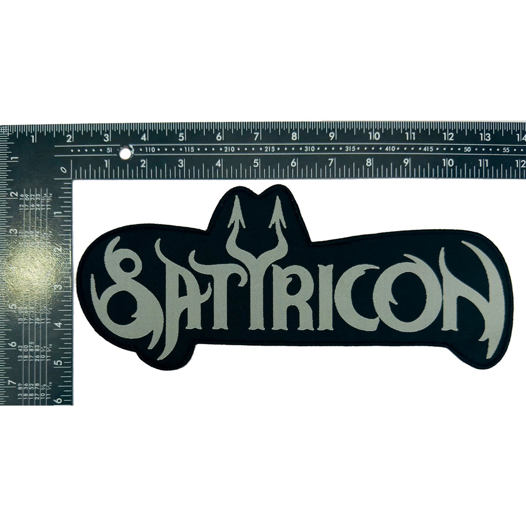 SATYRICON - Logo - Oversized Woven Patch