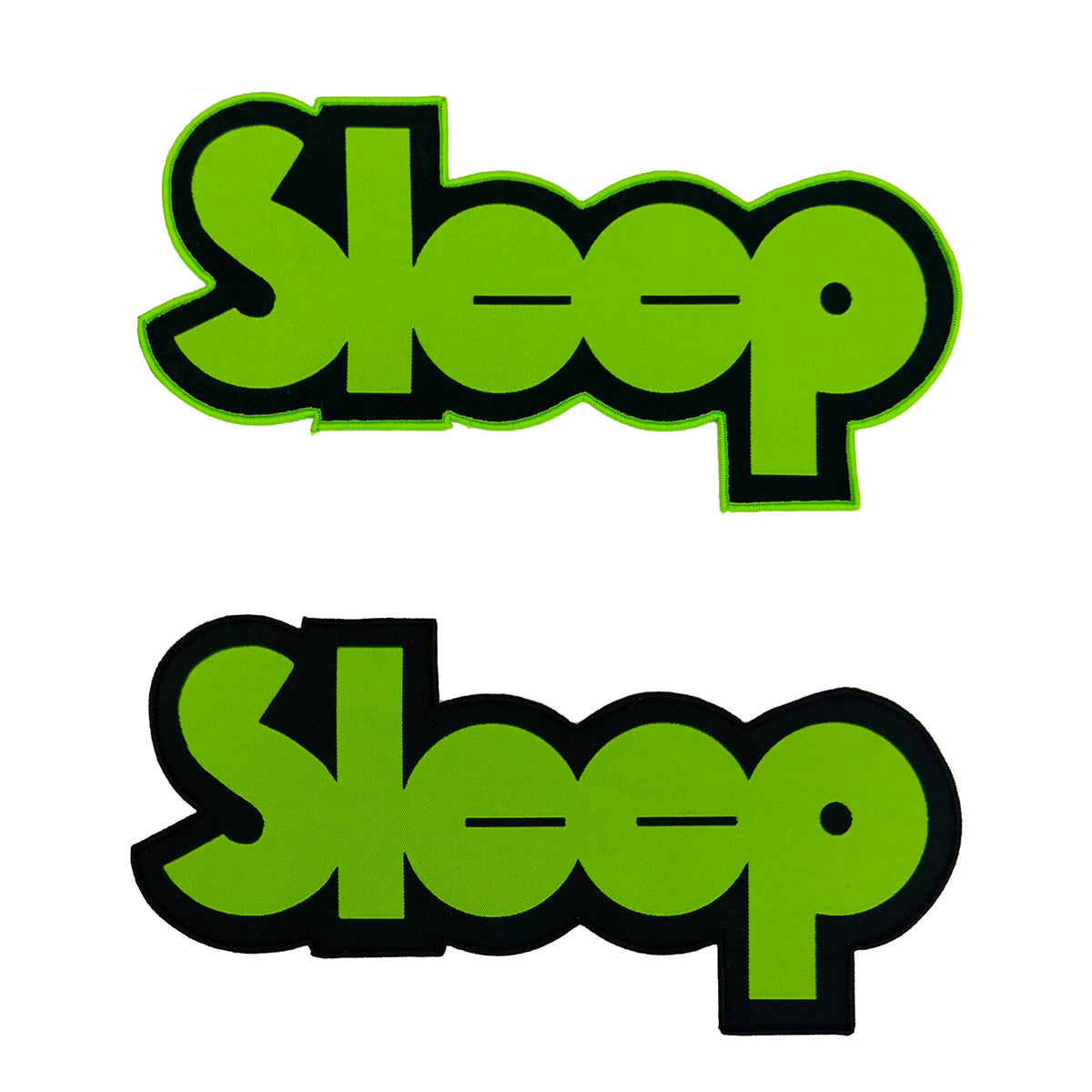 SLEEP - Logo - Oversized Woven Patch