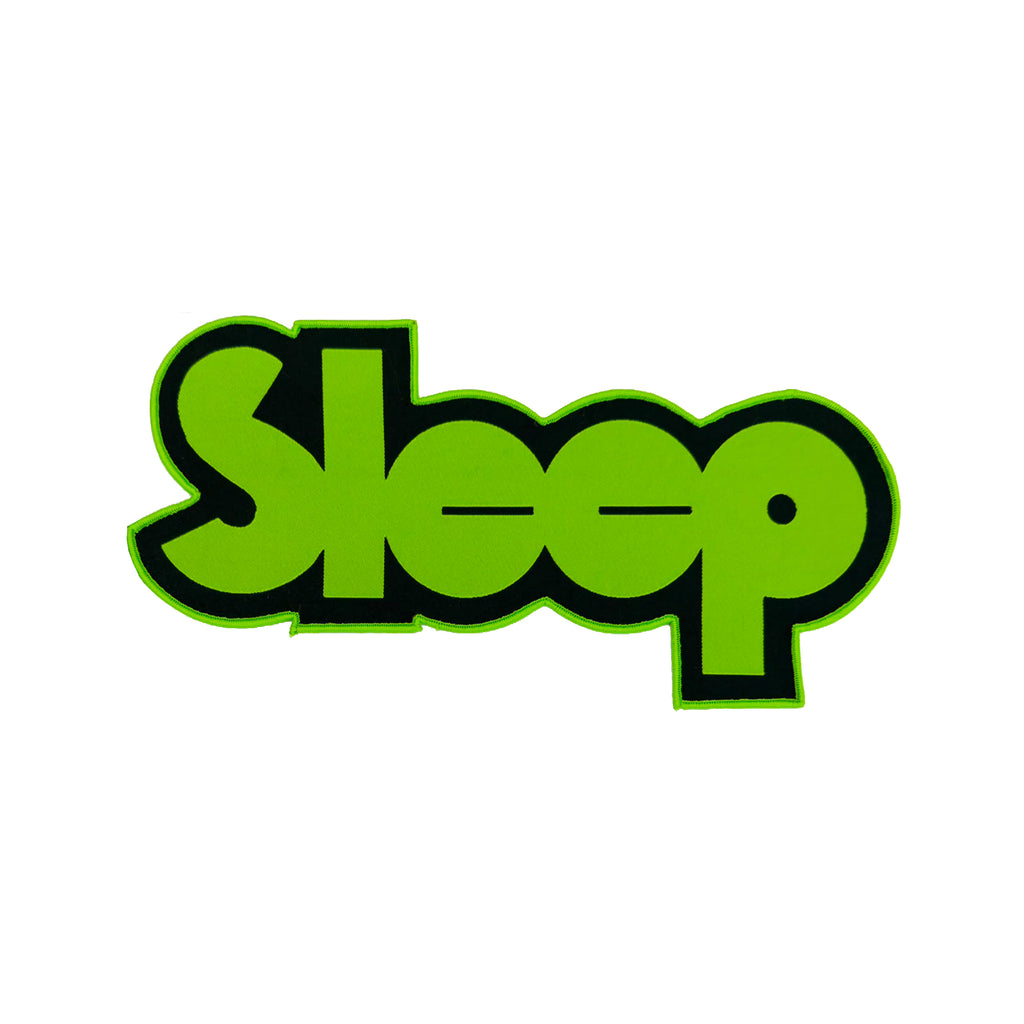 SLEEP - Logo - Oversized Woven Patch