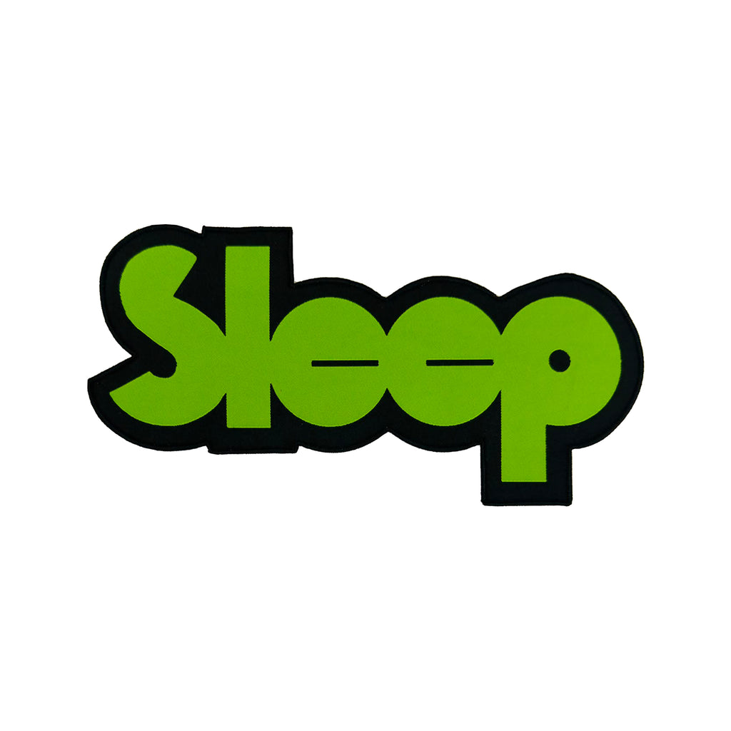 SLEEP - Logo - Oversized Woven Patch