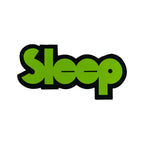 SLEEP - Logo - Oversized Woven Patch