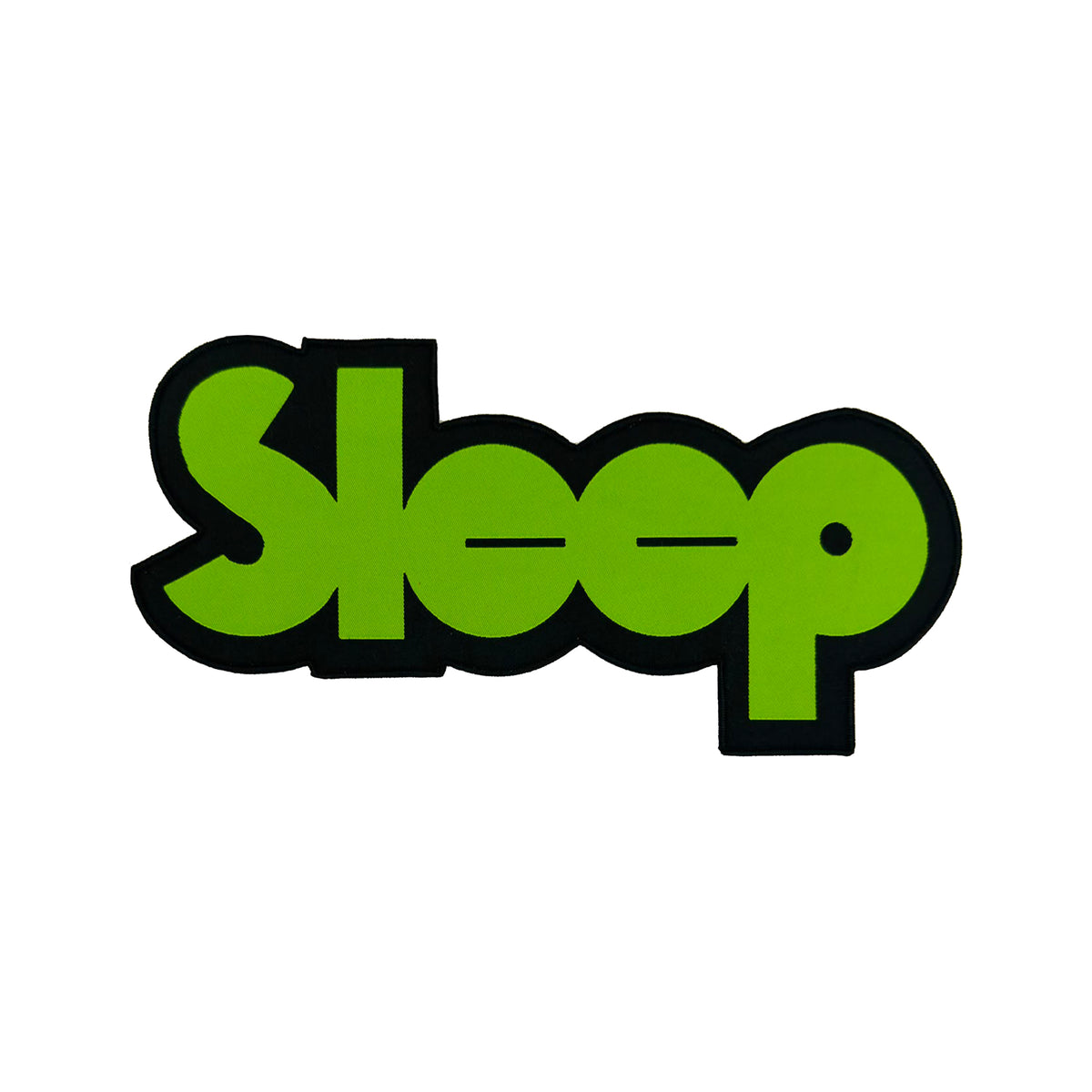 SLEEP - Logo - Oversized Woven Patch