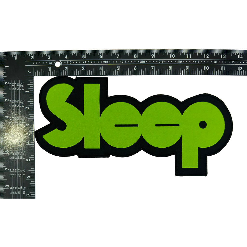 SLEEP - Logo - Oversized Woven Patch
