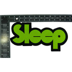 SLEEP - Logo - Oversized Woven Patch