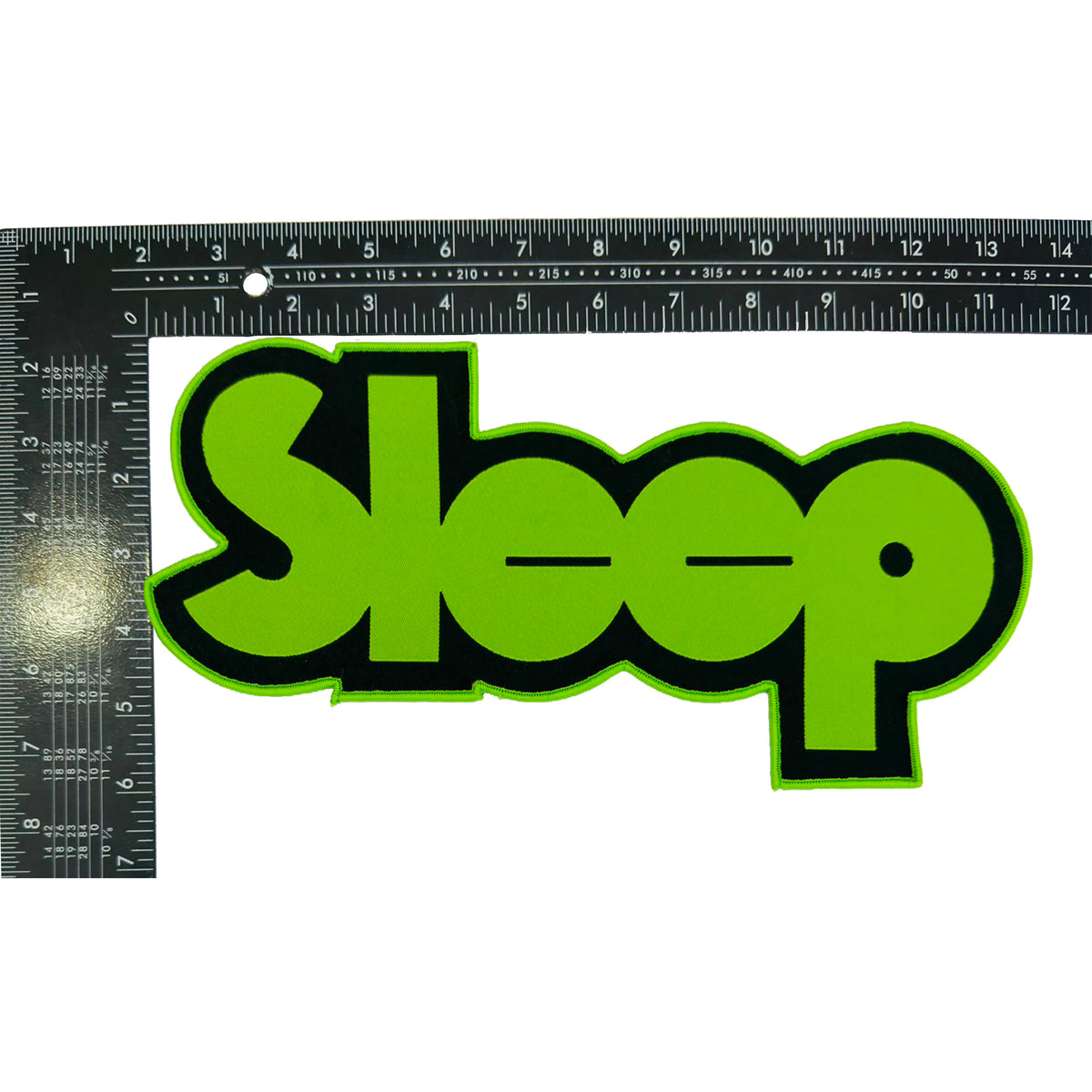 SLEEP - Logo - Oversized Woven Patch