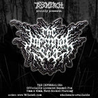 THE INFERNAL SEA - Logo - (Glow In The Dark) Embroidered Patch + Enamel Pin BUNDLE
