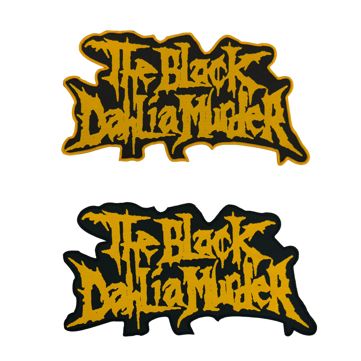 THE BLACK DAHLIA MURDER - Logo - Oversized Woven Patch