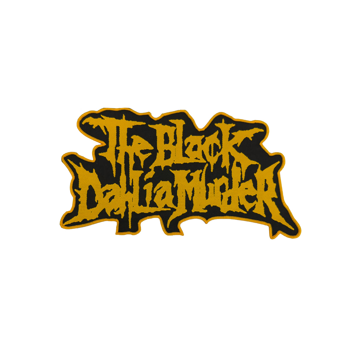 THE BLACK DAHLIA MURDER - Logo - Oversized Woven Patch