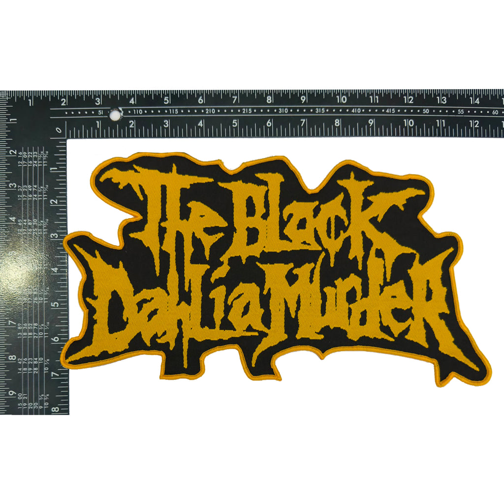 THE BLACK DAHLIA MURDER - Logo - Oversized Woven Patch