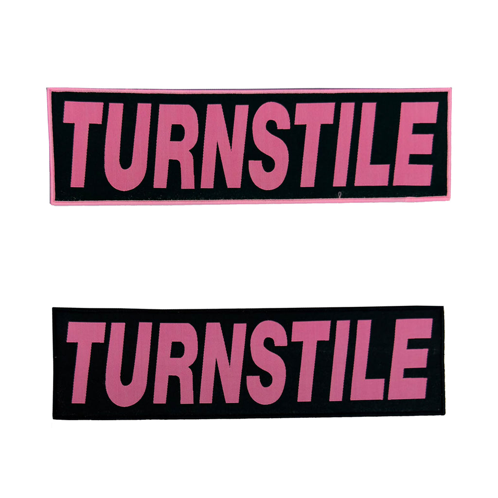 TURNSTILE - Logo - Oversized Woven Patch