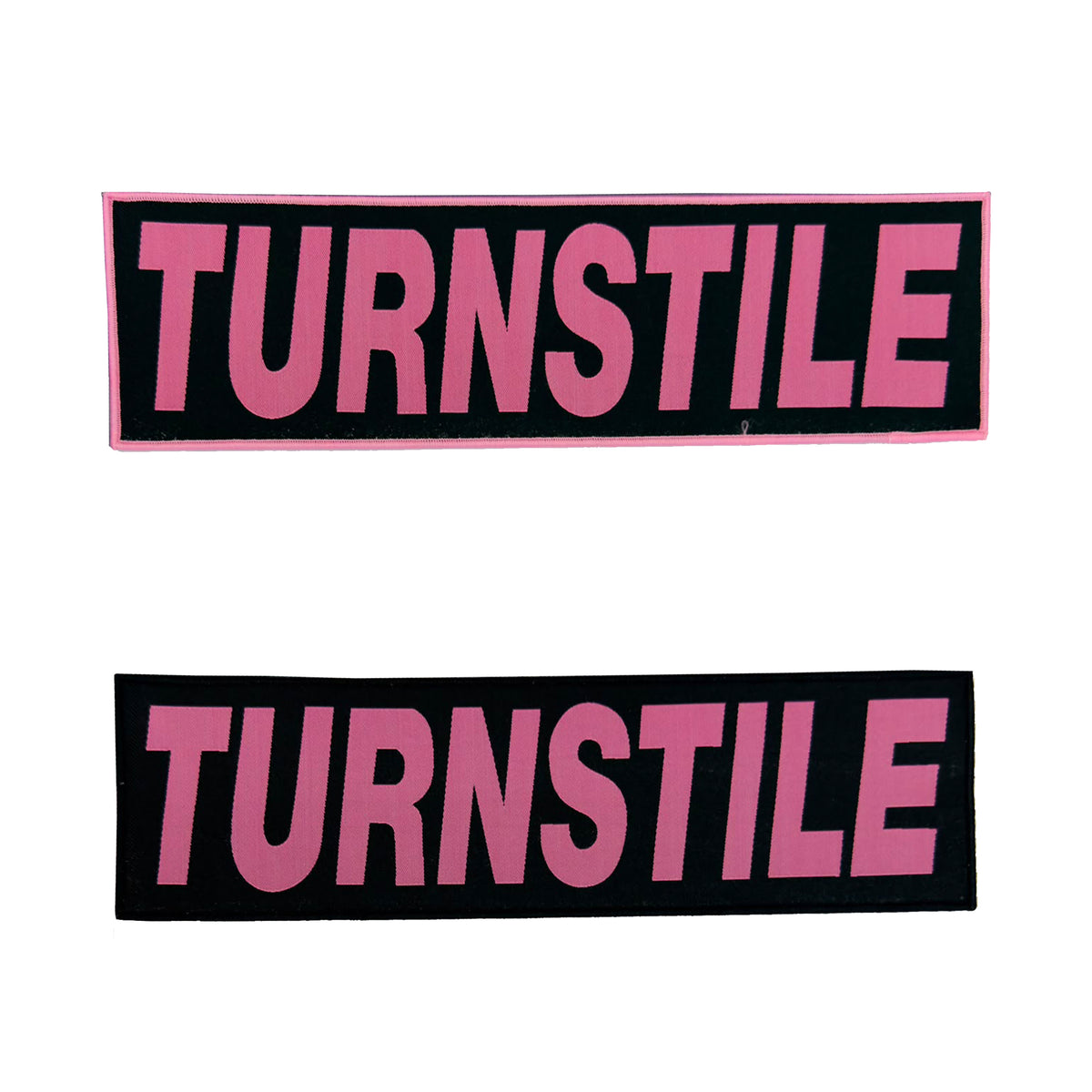 TURNSTILE - Logo - Oversized Woven Patch