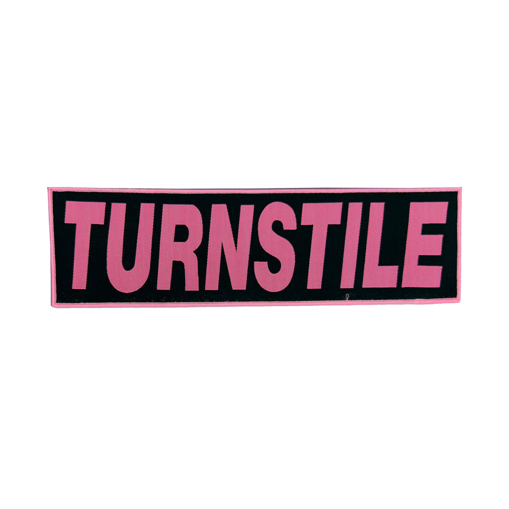 TURNSTILE - Logo - Oversized Woven Patch