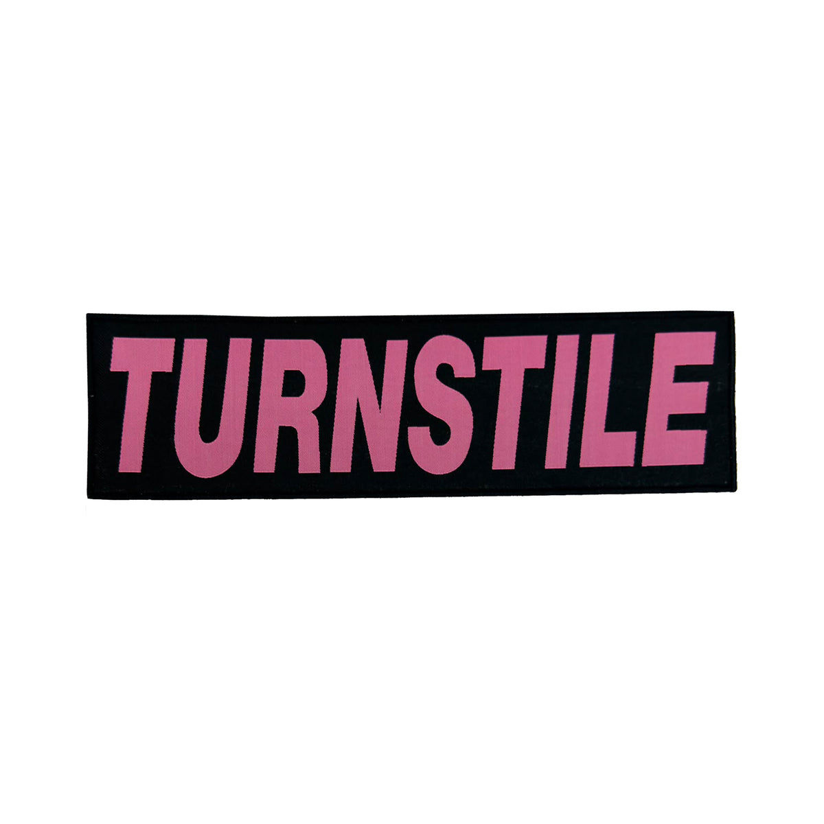 TURNSTILE - Logo - Oversized Woven Patch