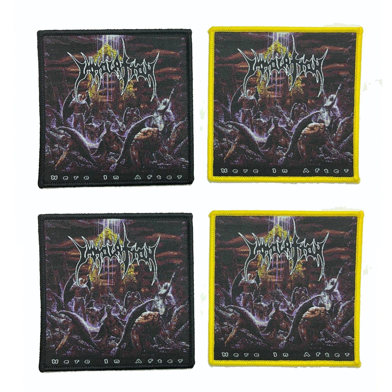 IMMOLATION - Here In After - Woven Patch