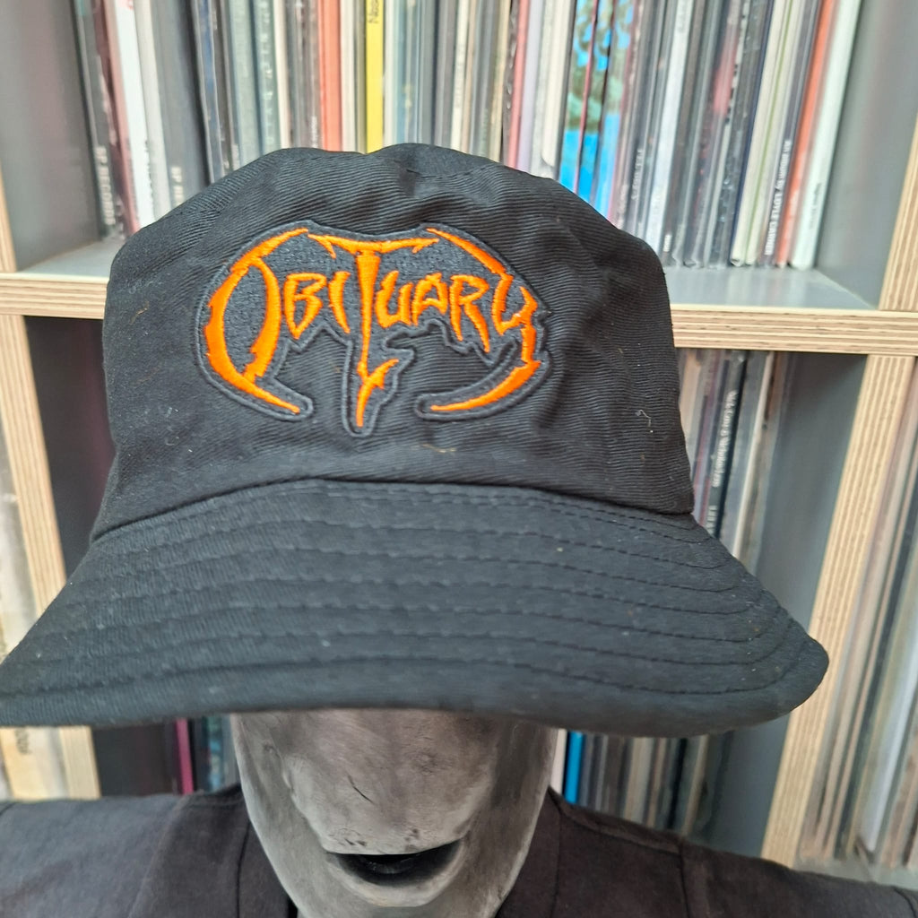 OBITUARY - (Orange) Logo - BUCKET HAT