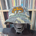 OBITUARY - (Orange) Logo - GREEN CAMO BUCKET HAT