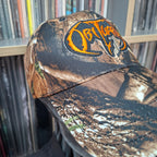 OBITUARY - (Orange) Logo - LEAF CAMO BASEBALL CAP