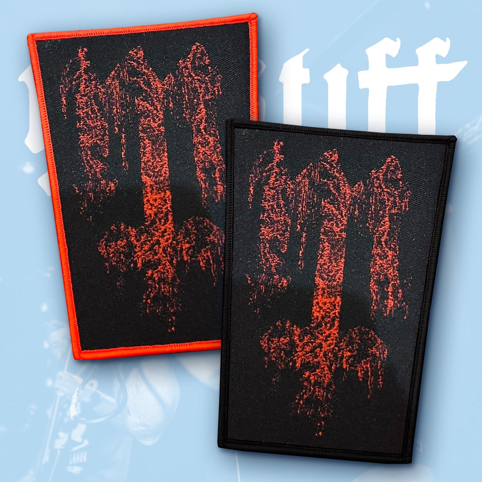 MASTIFF - Official Merch Bundle - Backpatch + Patch + Wall Flag