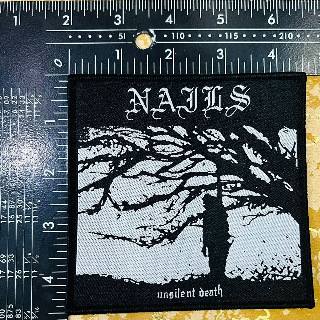 NAILS - Unsilent Death - Woven Patch