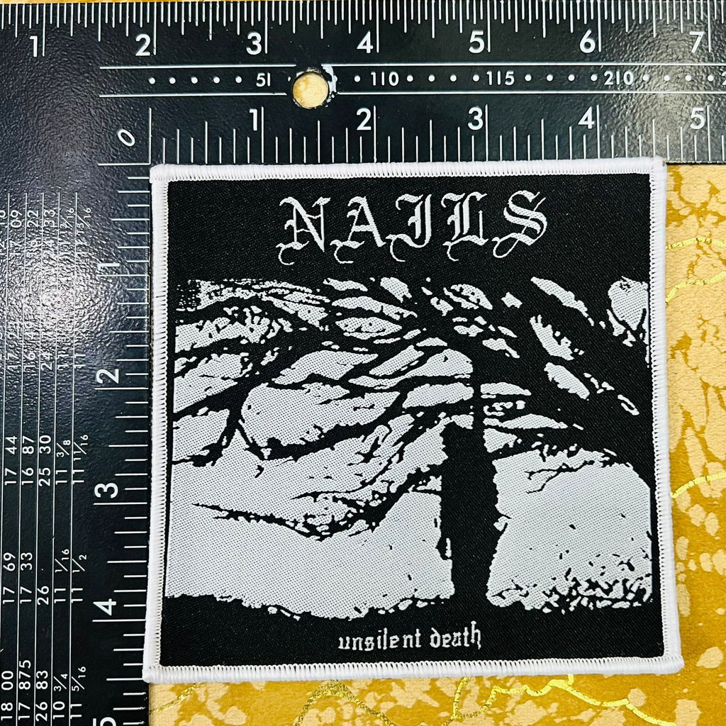 NAILS - Unsilent Death - Woven Patch