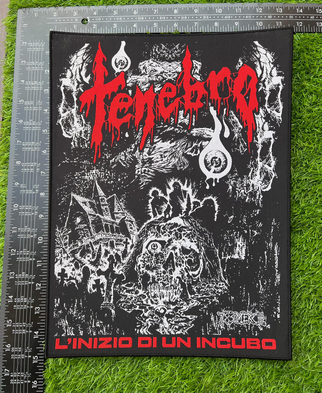 TENEBRO - L'inizio di un Incubo - Woven Backpatch