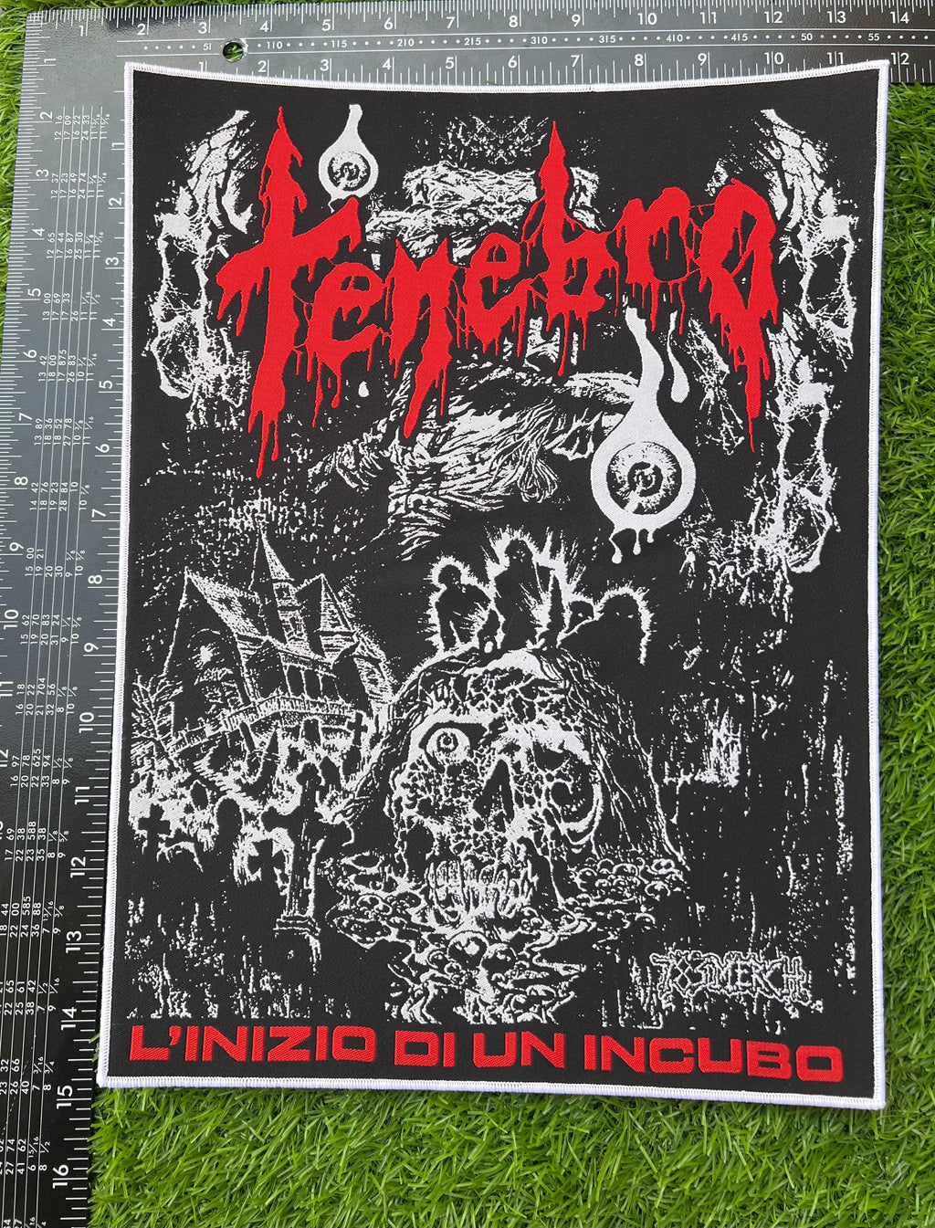 TENEBRO - L'inizio di un Incubo - Woven Backpatch
