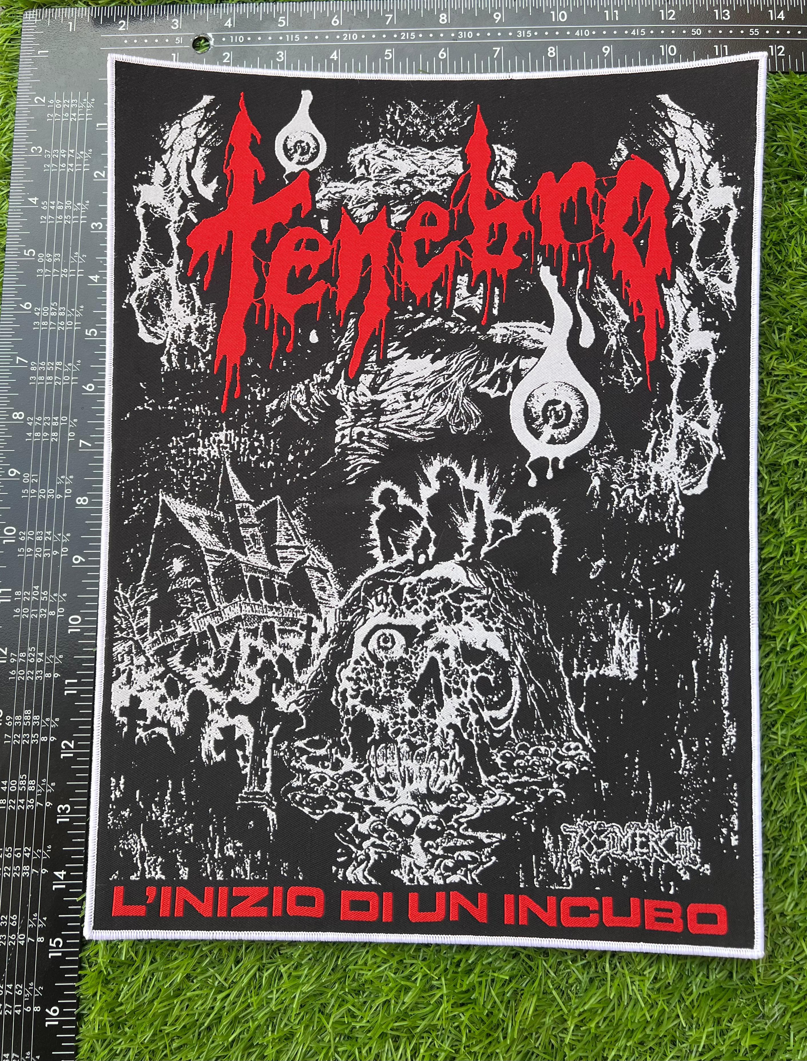 TENEBRO - L'inizio di un Incubo - Woven Backpatch
