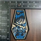 TENEBRO - Demoni 2 - Coffin Shaped Woven Patch