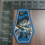 TENEBRO - Demoni 2 - Coffin Shaped Woven Patch