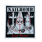 NAILBOMB - Klan Hunter - Woven Patch