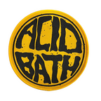 ACID BATH - (Yellow) Logo - Woven Patch
