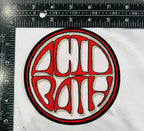ACID BATH - (Red) Logo - Woven Patch