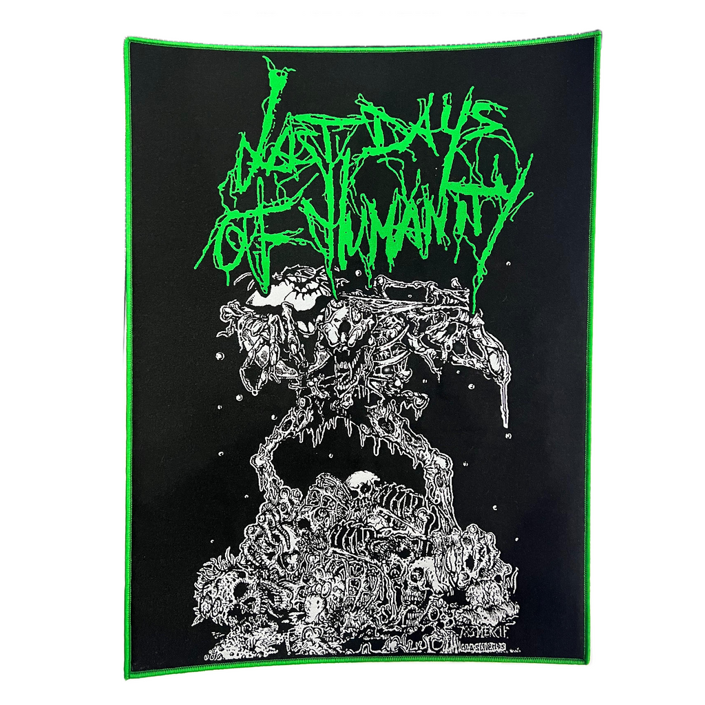 LAST DAYS OF HUMANITY - Woven Backpatch