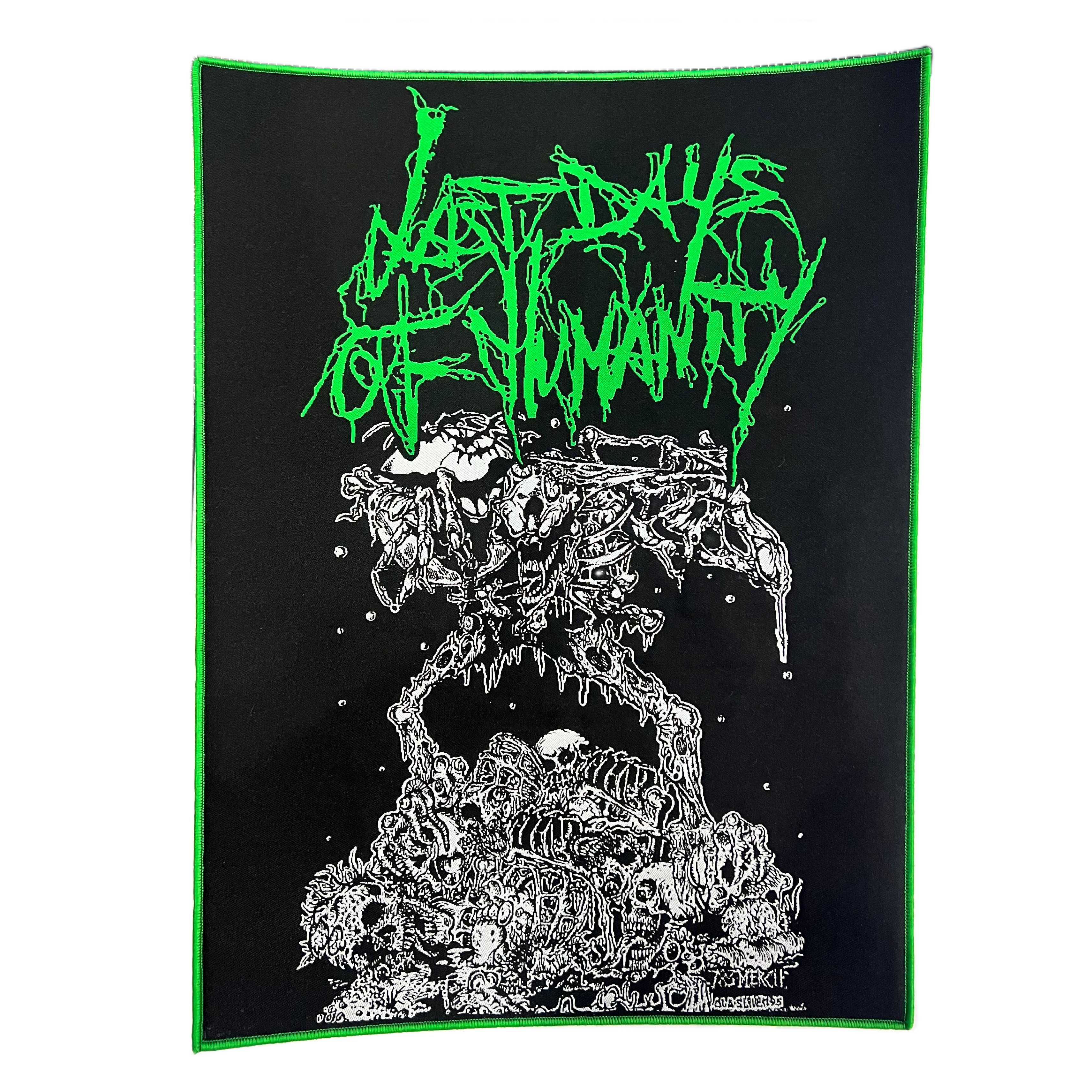LAST DAYS OF HUMANITY - Woven Backpatch