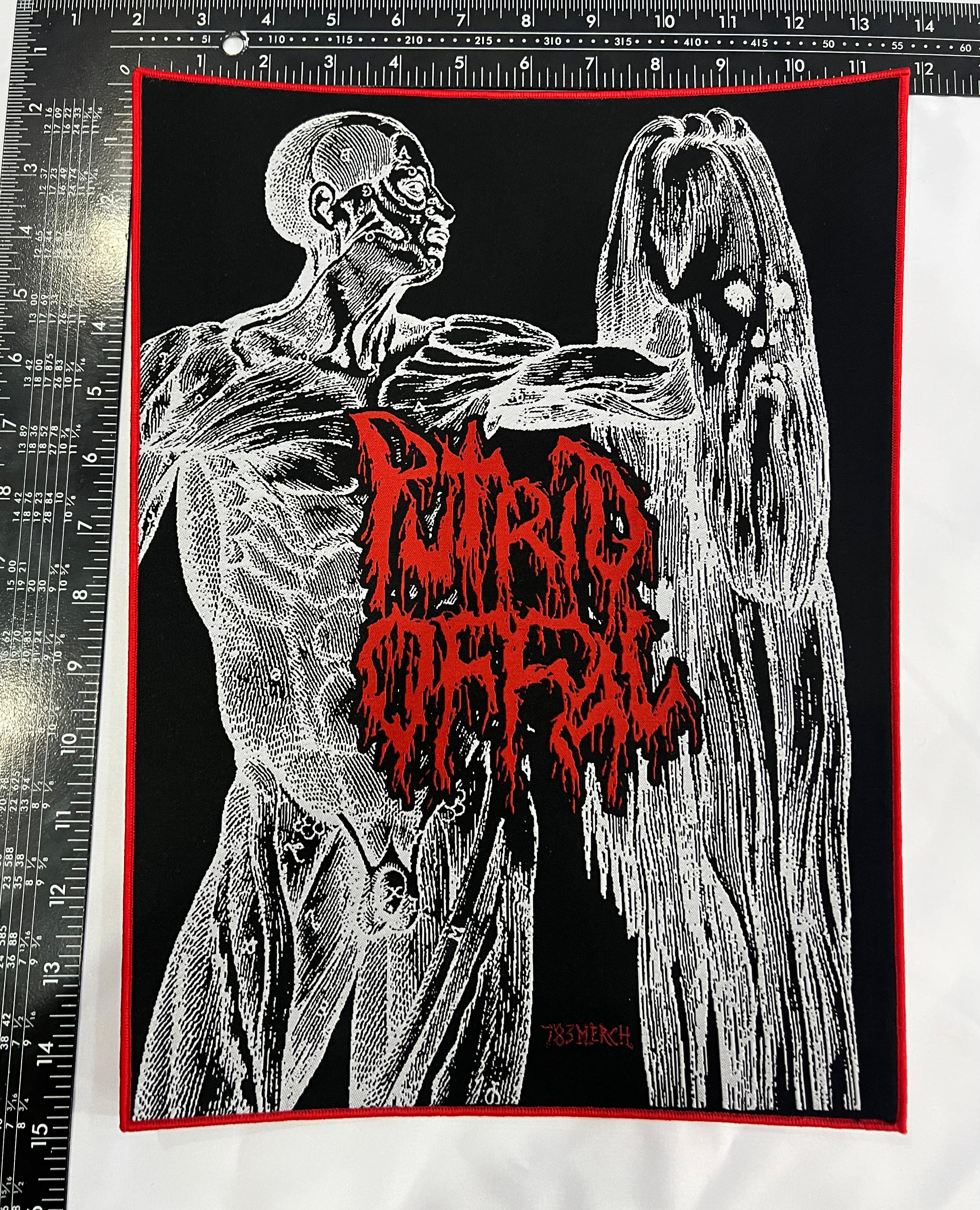 PUTRID OFFAL - Skinned - Woven Backpatch