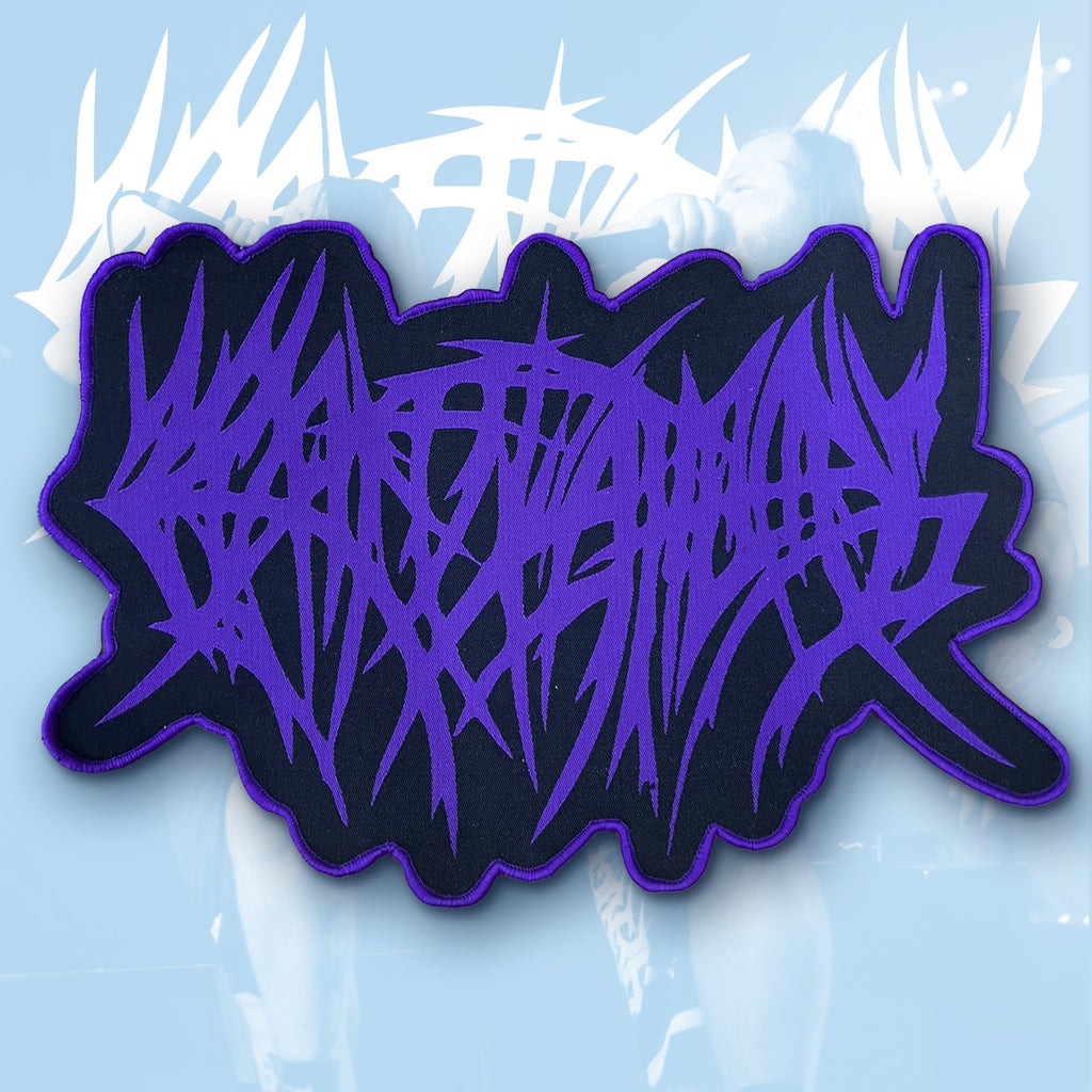 CREPITATION - Logo - Oversized  Woven Patch