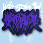 CREPITATION - Logo - Oversized  Woven Patch