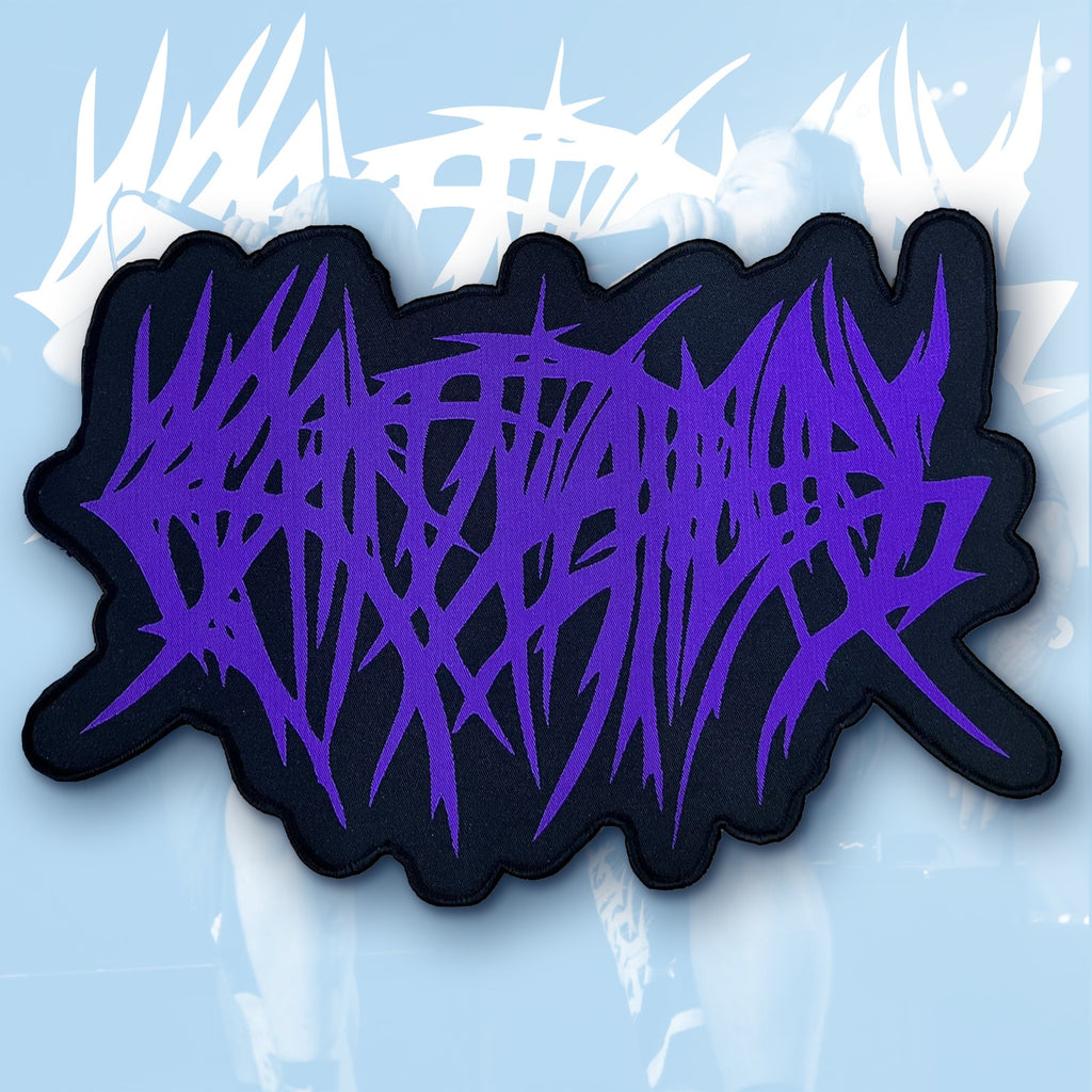 CREPITATION - Logo - Oversized  Woven Patch