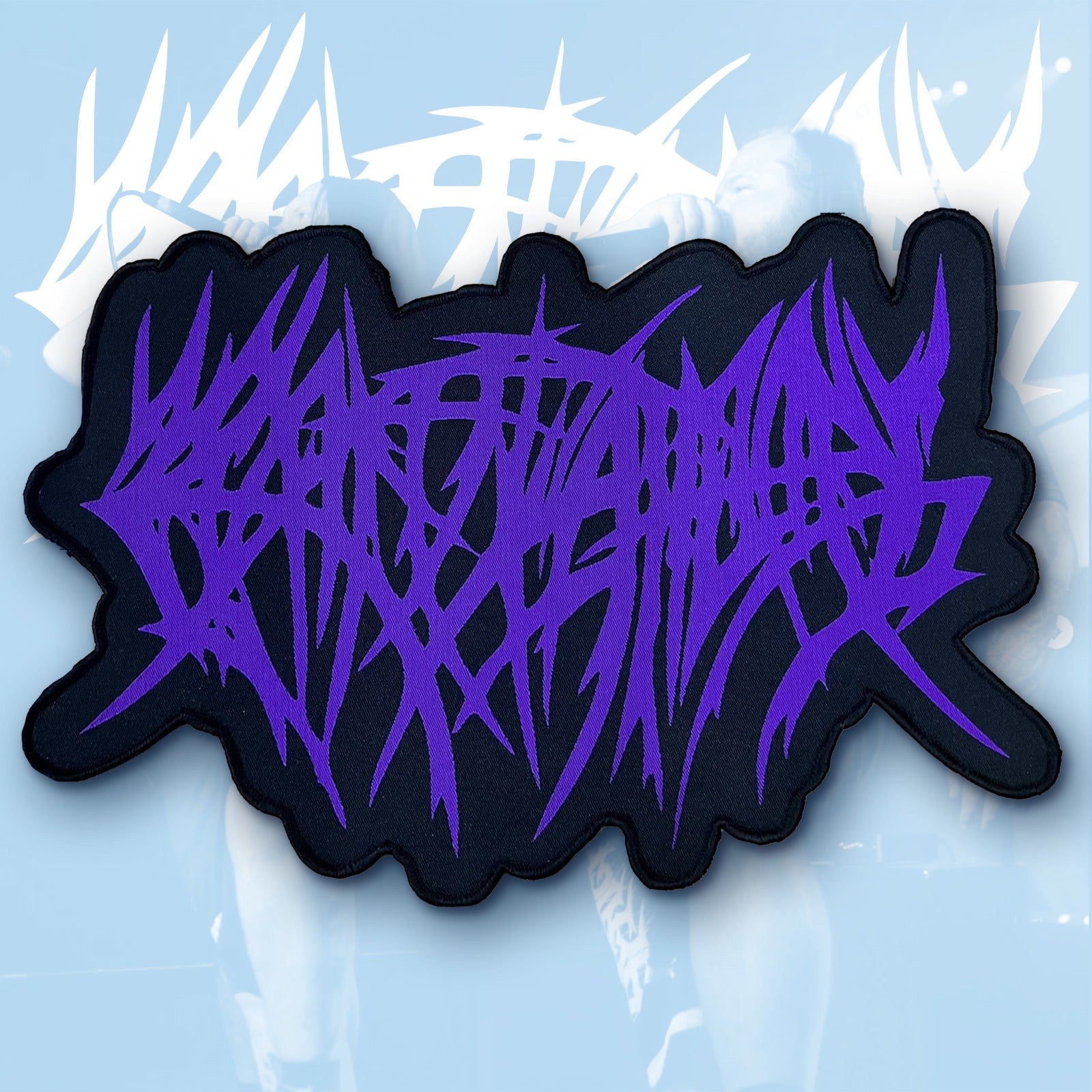 CREPITATION - Logo - Oversized  Woven Patch