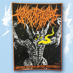 CREPITATION - Monstrous Eruption of Impetuous Preposterosity - Woven Backpatch