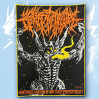 CREPITATION - Monstrous Eruption of Impetuous Preposterosity - Woven Backpatch