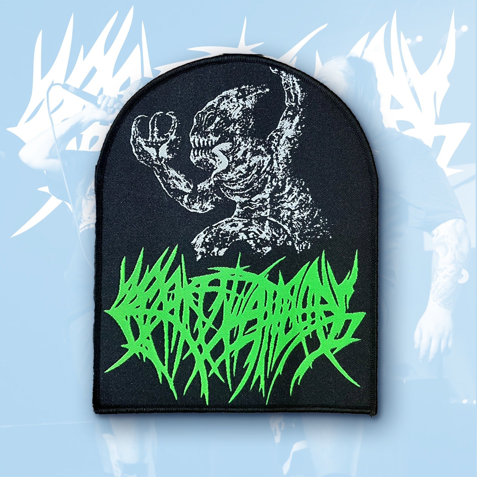 CREPITATION - The Violence of the Slams - Woven Patch