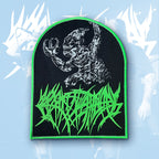 CREPITATION - The Violence of the Slams - Woven Patch