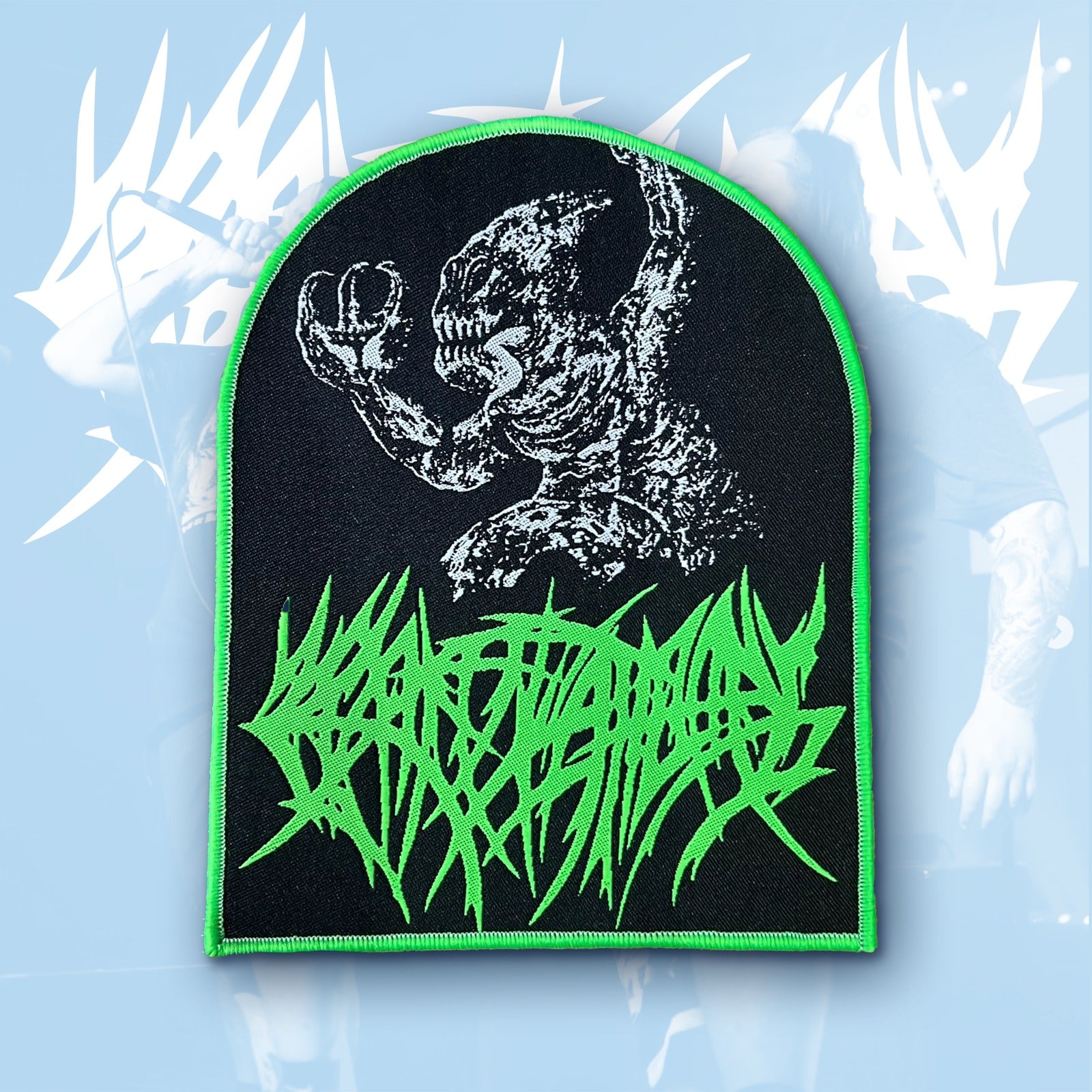 CREPITATION - The Violence of the Slams - Woven Patch