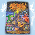 CREPITATION - Monstrous Eruption of Impetuous Preposterosity - Wall Flag / Textile Poster