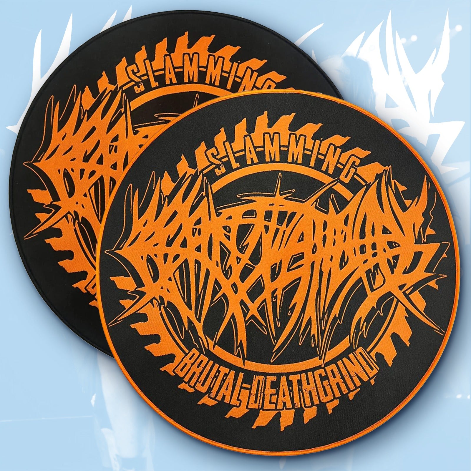 CREPITATION - Slamming Brutal Deathgrind - Circle Woven Patch Backpatch