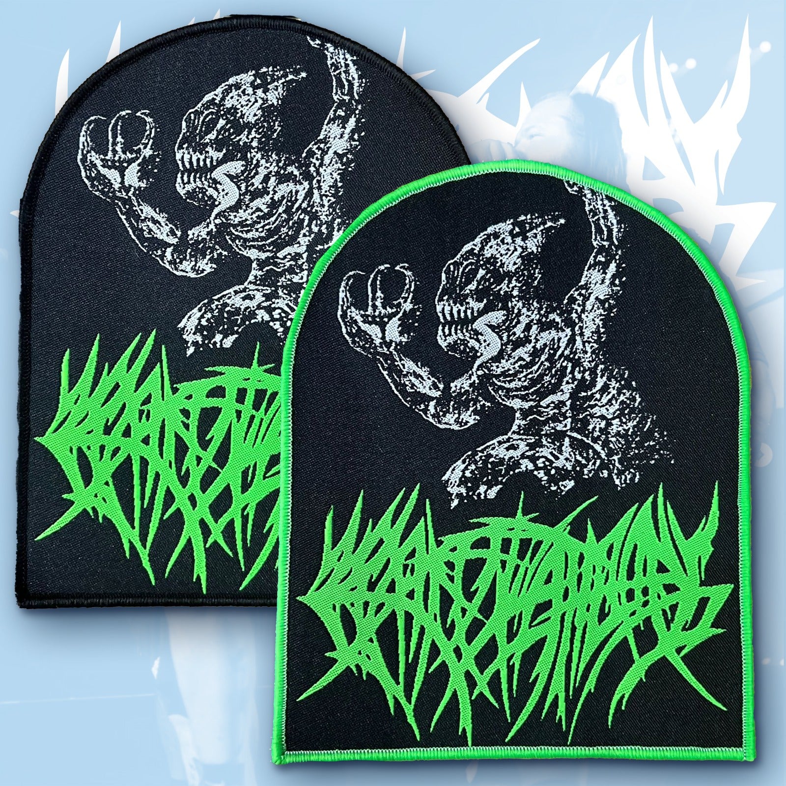 CREPITATION - The Violence of the Slams - Woven Patch