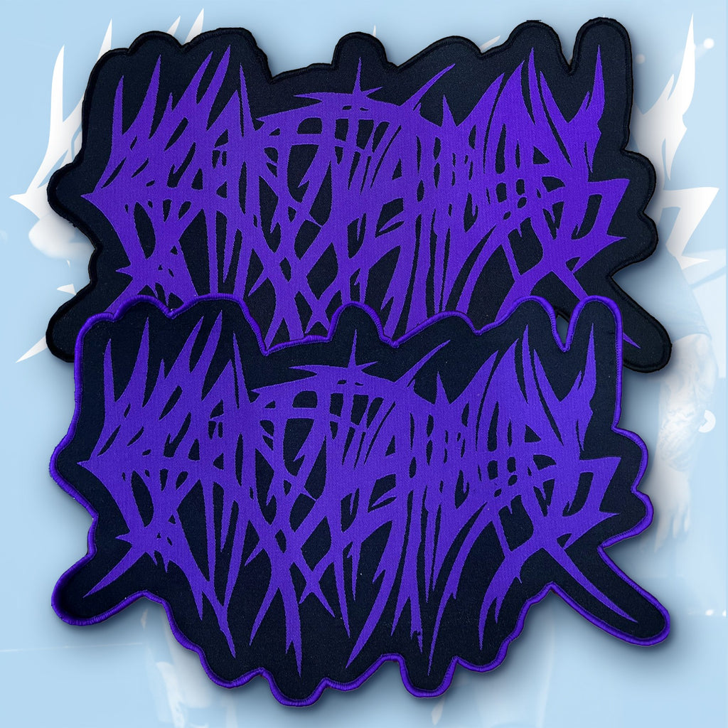 CREPITATION - Logo - Oversized  Woven Patch