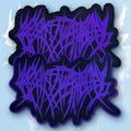 CREPITATION - Logo - Oversized  Woven Patch