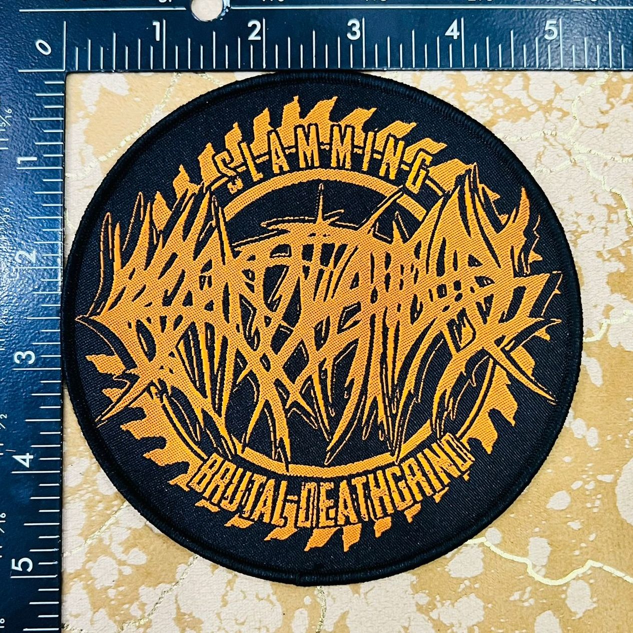 CREPITATION - Slamming Brutal Deathgrind - Woven Patch